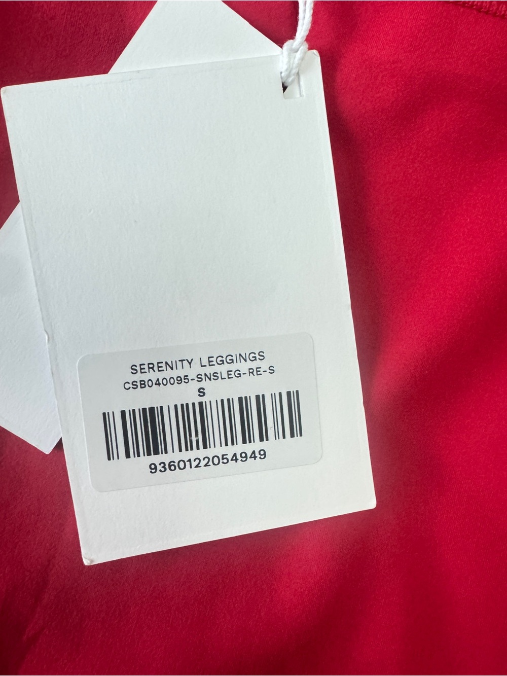 CSB Serenity Leggings - Chili. NWT. Size S. CSB Serenity - Picture 3 of 6